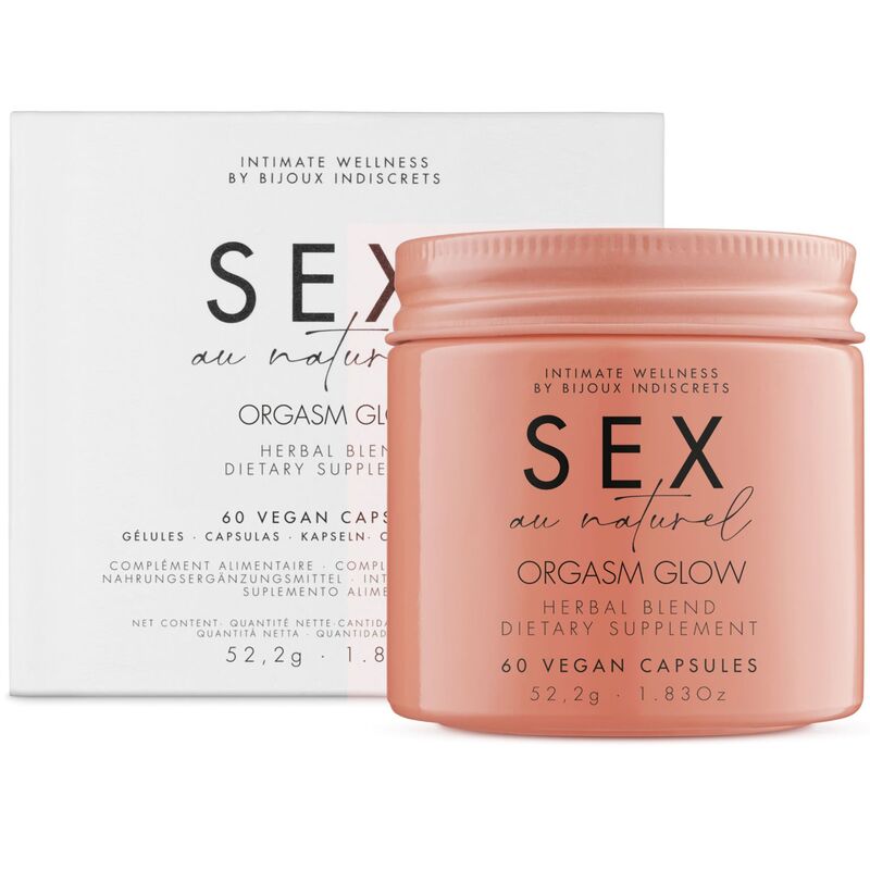Bijoux Indiscrets - Aphrodisiaque Orgasm Glow SEX au Naturel 60 Gélules