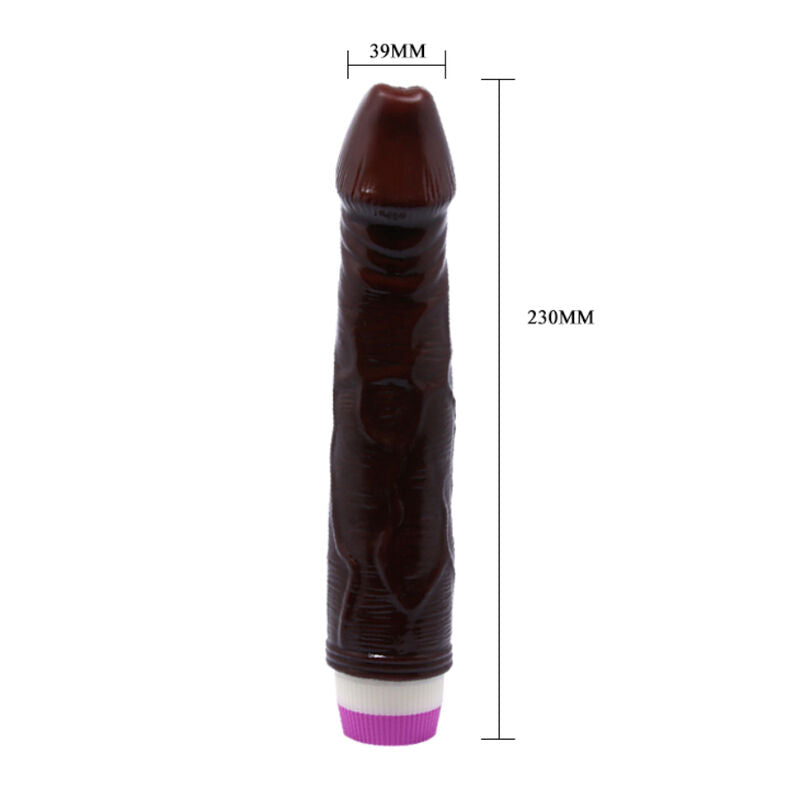 Baile - Vibromasseur Réaliste Vibrant 23 cm - Marron