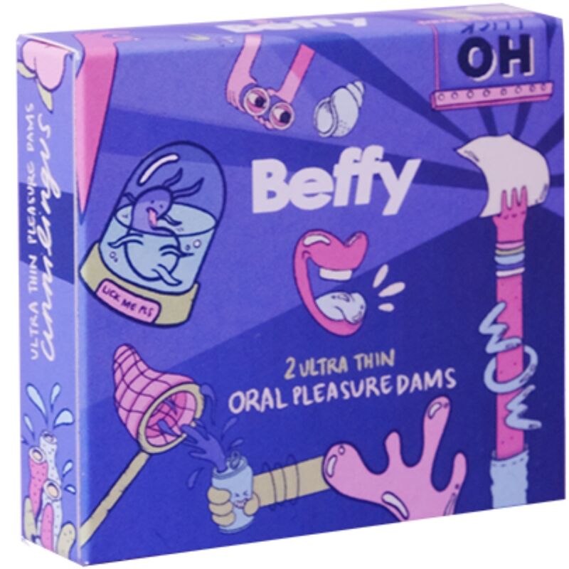 Beffy – Protection Buccale pour Sexe Oral - 2 Unités