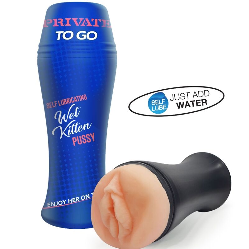 Private – Masturbateur Vagin Format Voyage Wet Kitten Self Lube To Go