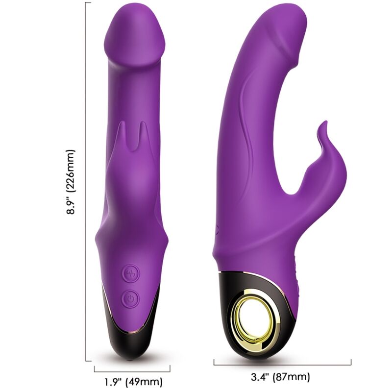 Vibromasseur Lapin Meteror Violet - Armony