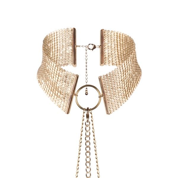 Bijoux Indiscrets - Collier Buste Désir Métallique - Or