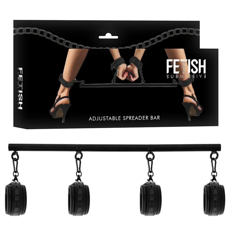 Fetish Submissive – Barre d’Écartement Réglable Bondage pieds & mains