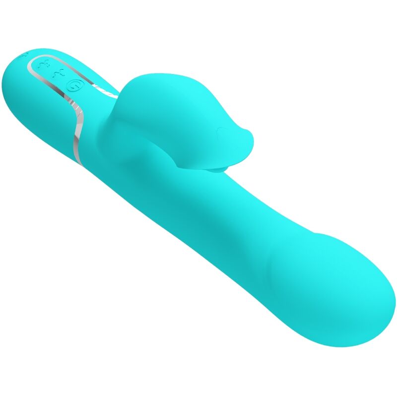 Pretty Love – Vibromasseur Rabbit Coale Multifonction 4 en 1 Violetdre