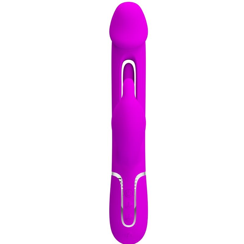 Pretty Love – Stimulateur Rabbit Multifonction 3 en 1 Dejon Fuchsia