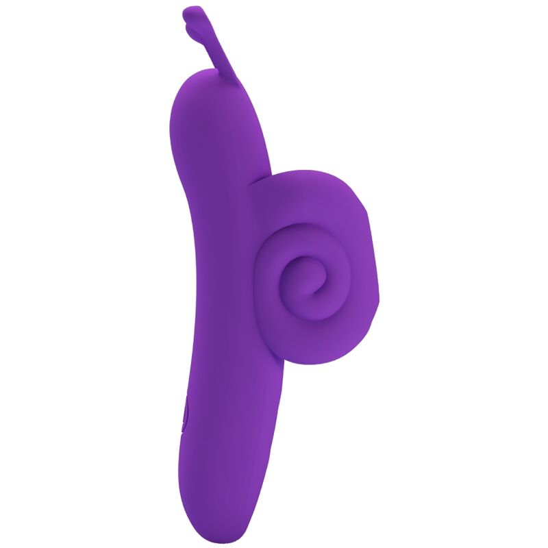 Pretty Love – Doigt Vibrant Rechargeable 10 Modes de Vibration – Violet