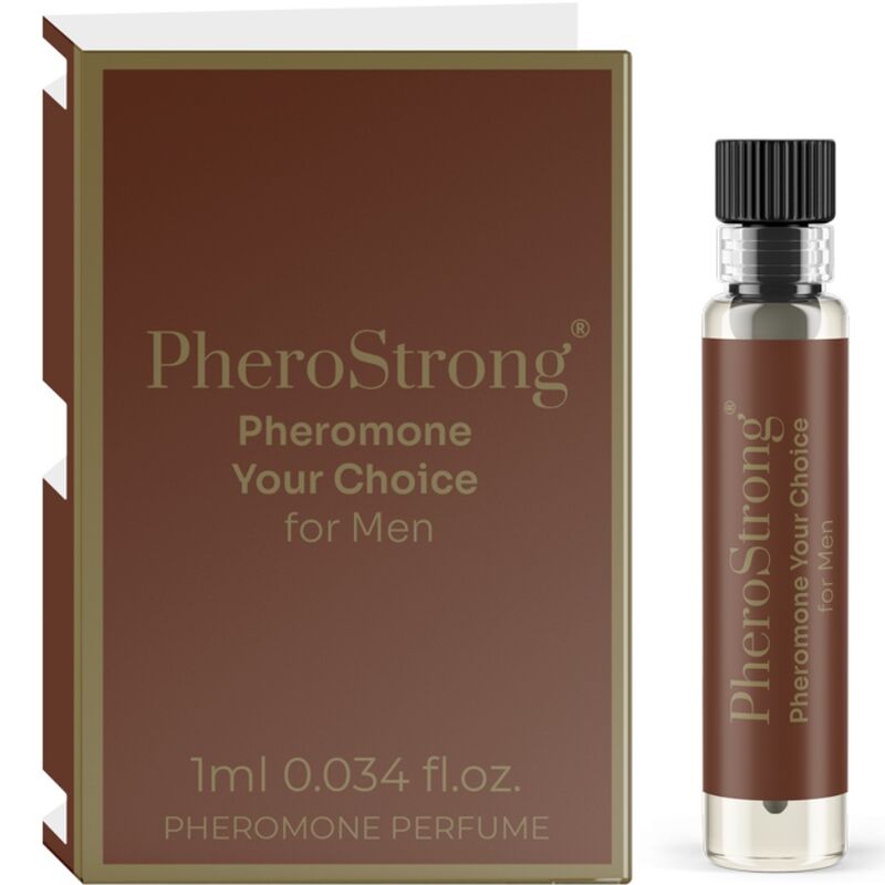 PheroStrong - Parfum aux Phéromones pour Hommes Your Choice - 1 ml