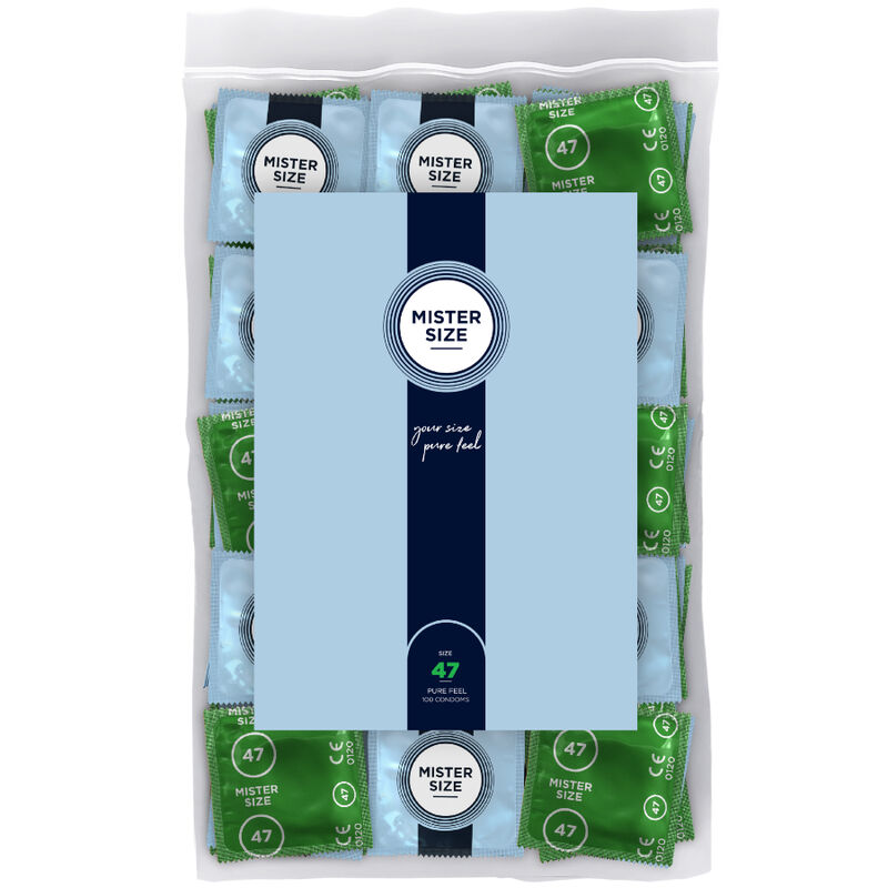 Préservatifs taille XS 47 mm boîte de 100 - Mister Size - MISTER SIZE