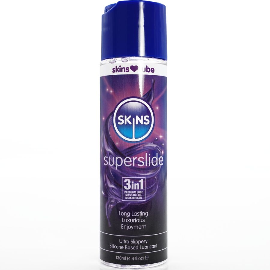 Lubrifiant Silicone Superslide 130ml - Skins - SKINS