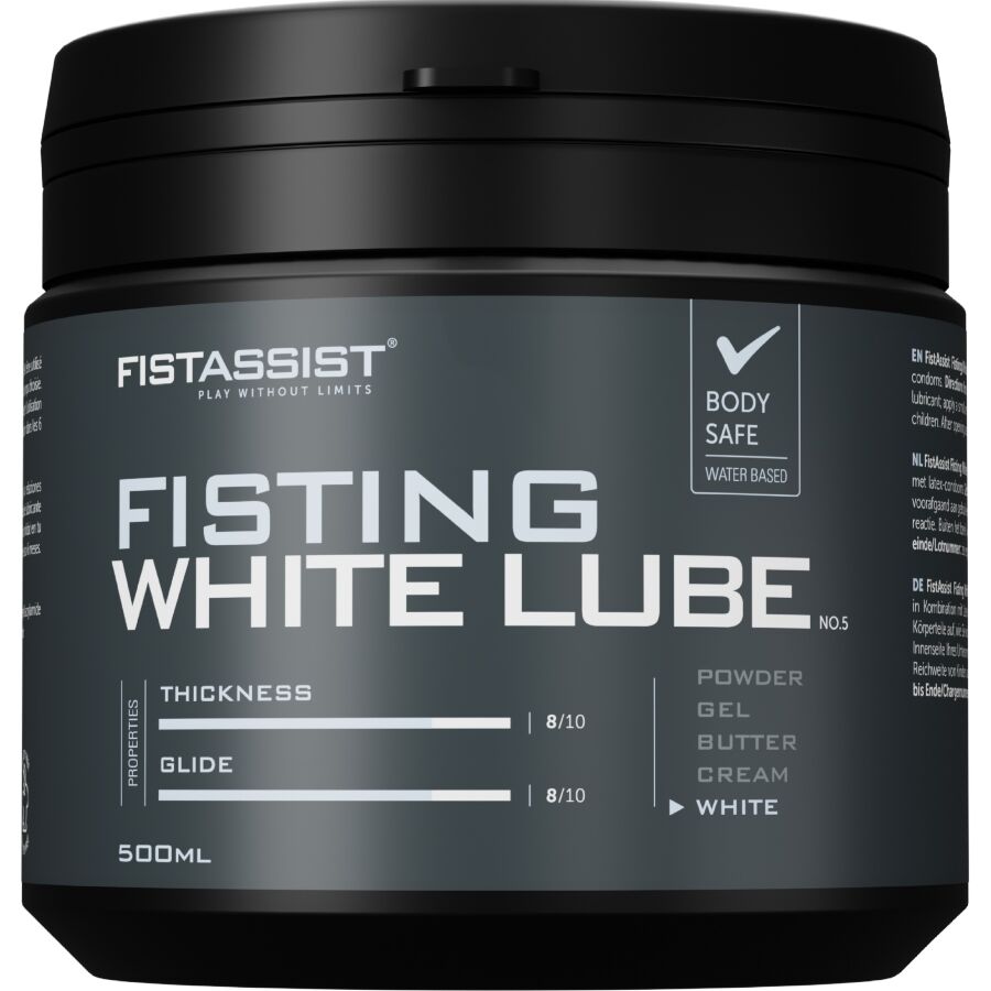 Lubrifiant Fist Assist Blanc Extra-Épais 500ml - Cobeco - COBECO - FIST ASSIST