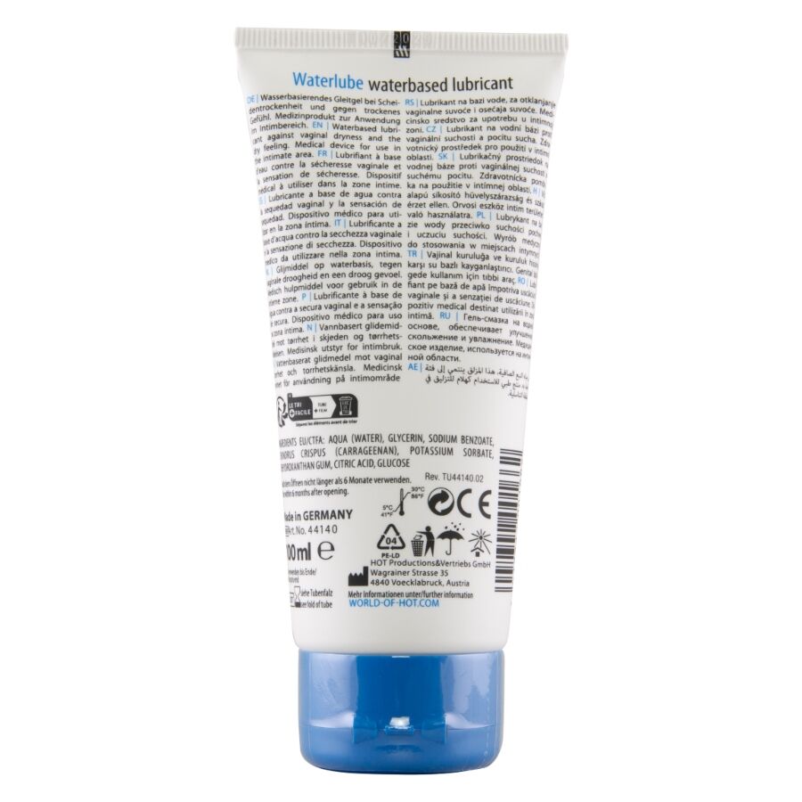 Lubrifiant à Base d'Eau Water Lube Source 100ml - HOT