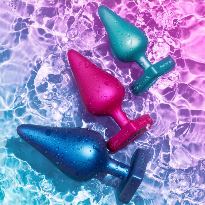 Kit Anal Luster Tailles S/M/L Base Cœur - ROMP