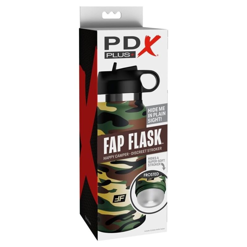 Masturbateur Discret Fap Flask Happy Camper Camouflage - PDX Plus+