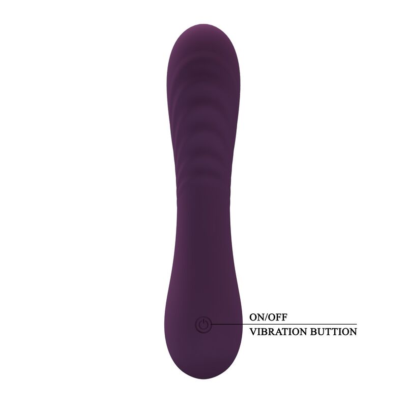 Vibromasseur Rechargeable AlexisRose 10 Fonctions Violet - Pretty Love