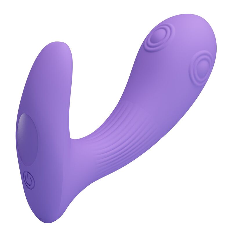 Vibromasseur Double Stimulation Andromeda Violet - Pretty Love