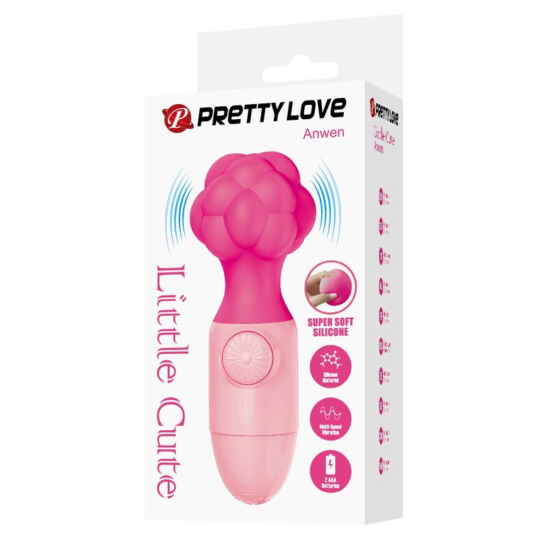 Mini Masseur Anwen Tête Bulle Rose - Pretty Love