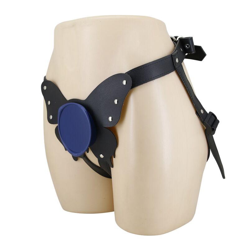 Slip Harnais Universel Bretelles Noires et Bleues - Harness Collection