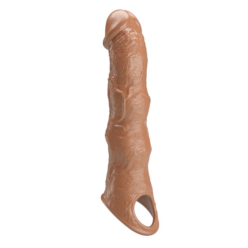 Manchon d'Extension Pénienne Ajustable 28 cm Marron - Pretty Love