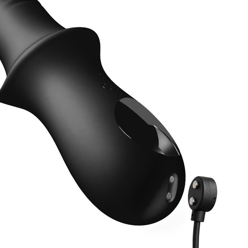 Masseur Anal Pleasure Wave Noir 10 Modes Rechargeable - Fetish Fantasy Elite