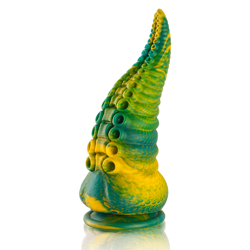 Gode Tentacule Cetus Vert Grande Taille 20,5 cm - Epic