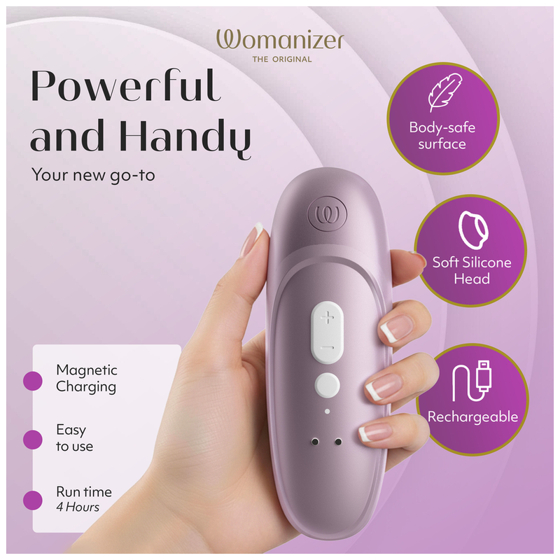 Womanizer Pro Stimulateur Clitoridien à Succion 11 Niveaux