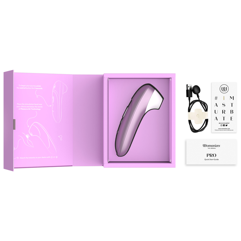 Womanizer Pro Stimulateur Clitoridien à Succion 11 Niveaux