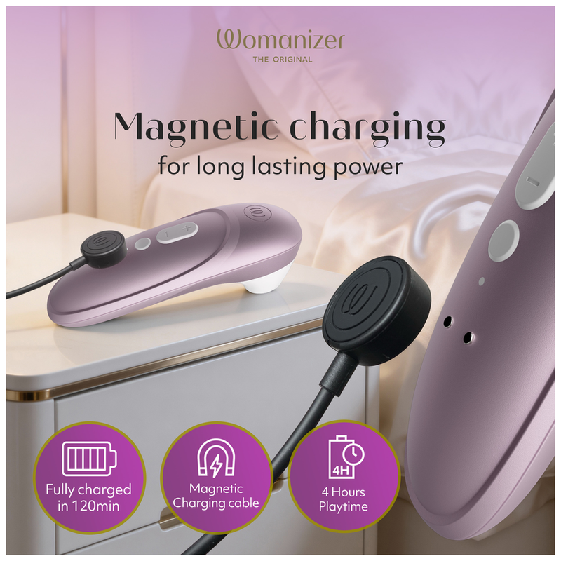 Womanizer Pro Stimulateur Clitoridien à Succion 11 Niveaux