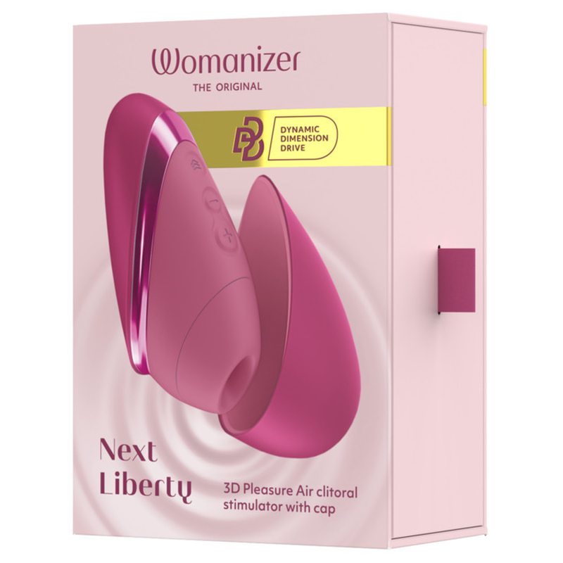 Womanizer Next Liberty Stimulateur Clitoridien Rose Air Pulsé 3D