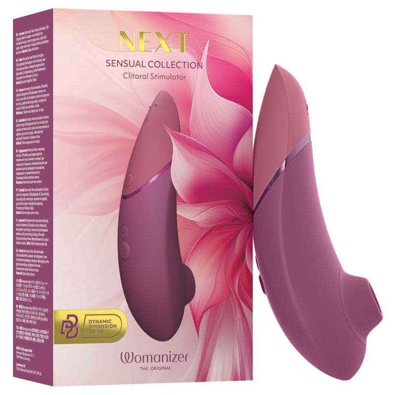 Womanizer Next Stimulateur Clitoridien à Succion 14 Intensités Rose Fondu