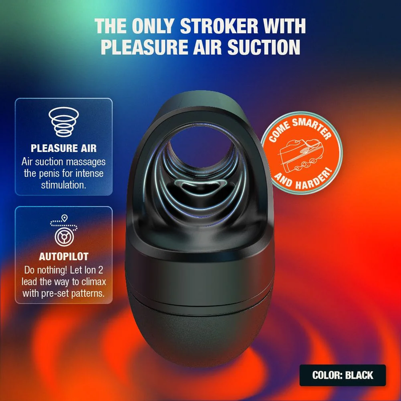 Arcwave Ion 2 Stimulateur Clitoridien Ondes Air Pulsées Noir