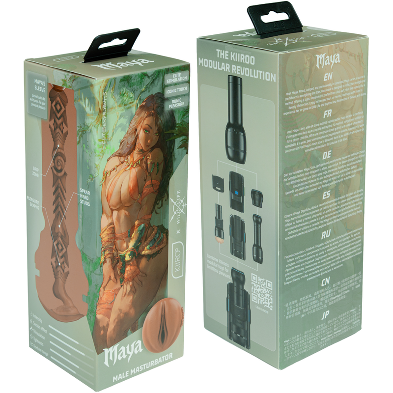 KIIROO Maya Wild Life Masturbateur Masculin Vaginal Réaliste
