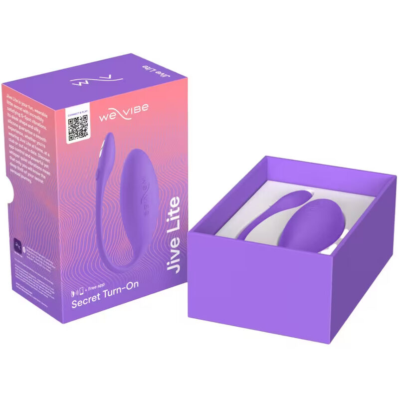 WE-VIBE - JIVE LITE VIBRATEUR ŒUF PORTABLE CONTRÔLÉ PAR APPLICATION VIOLET