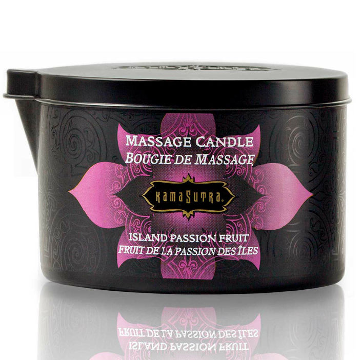 Kamasutra - Bougie de massage Baie de la passion des îles - 170 gr