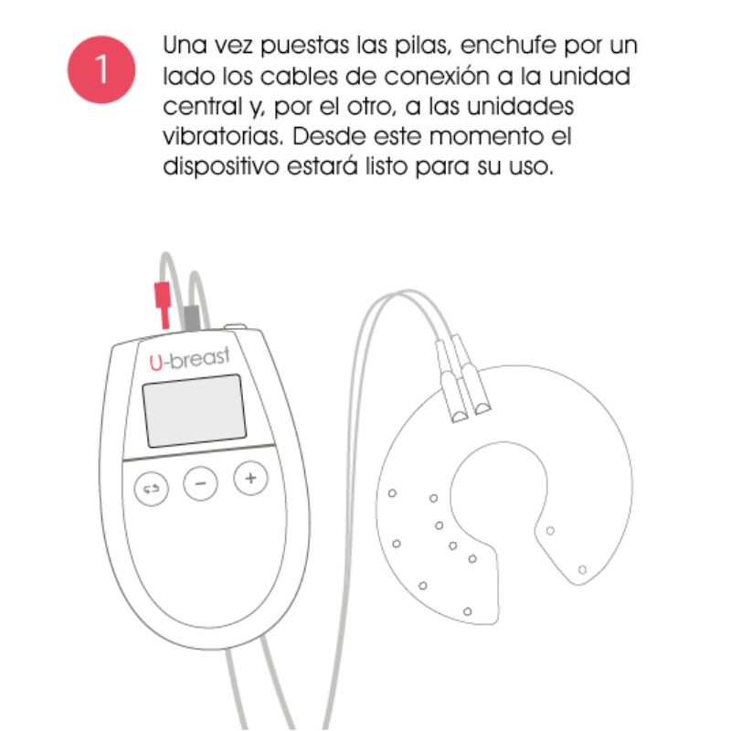 500Cosmetics - Augmentation Mammaire Électrostimulation U-Breast