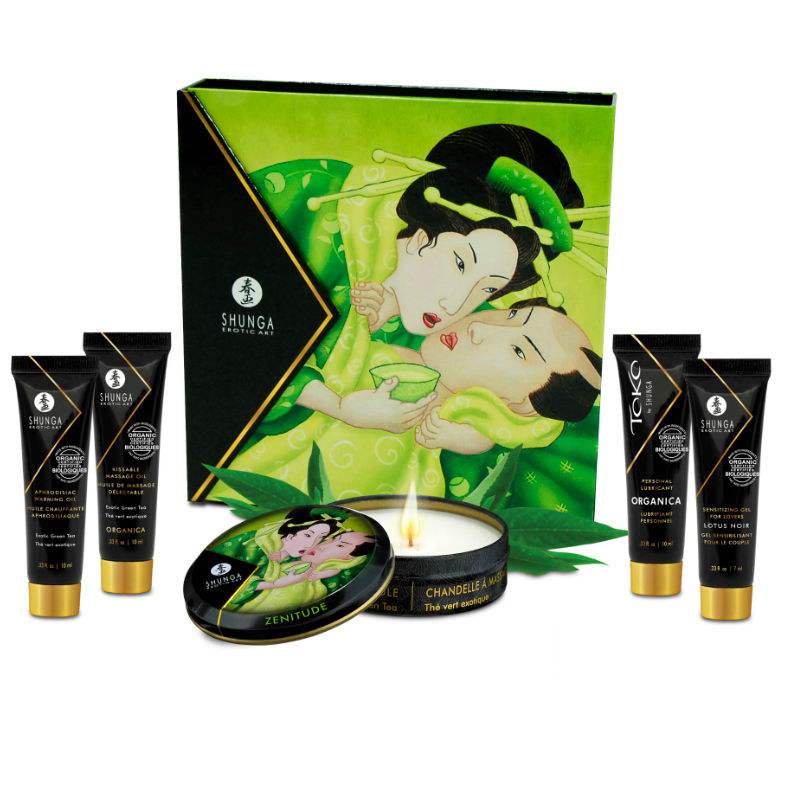 Shunga - Coffret Secret de Geisha au Thé vert exotique