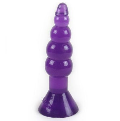 Baile - Plug Anal Ondulée 17 cm - Violet