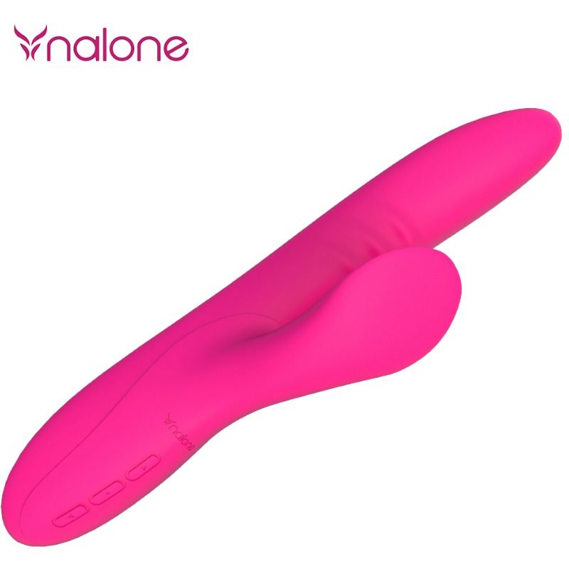 Nalone Vibromasseur Rabbit en silicone Rose