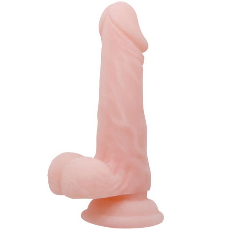 Baile - Gode avec Ventouse Réaliste Naturel - 16,5 cm