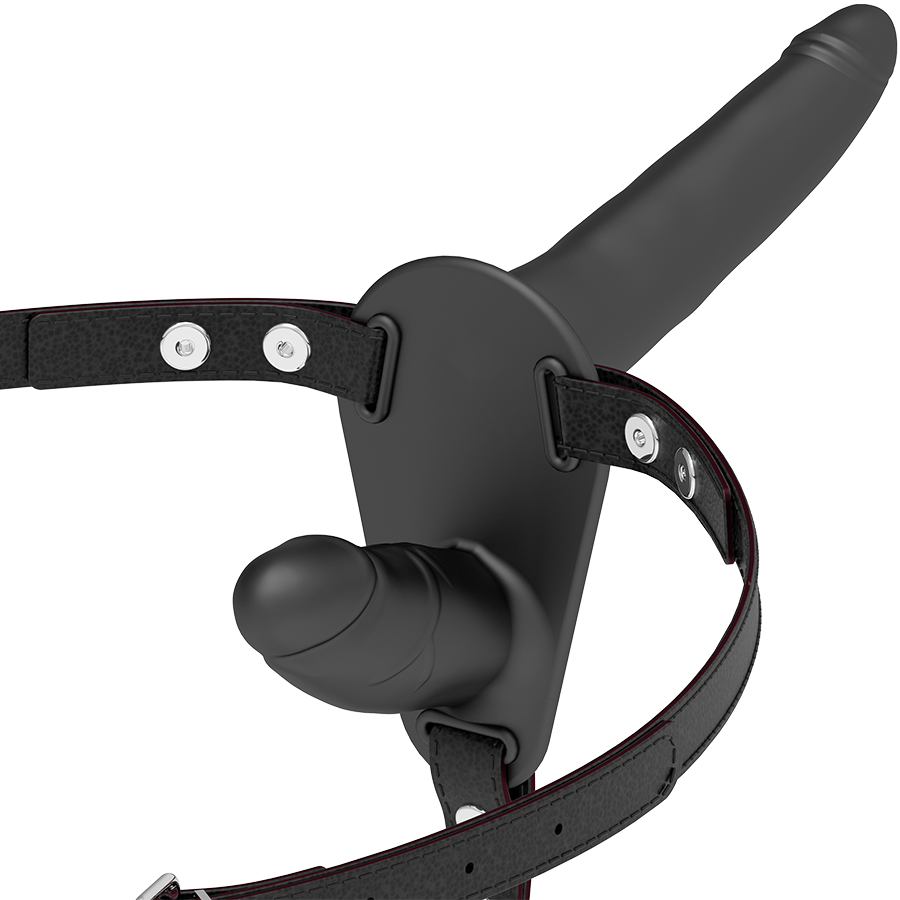 Fetish Submissive - Gode Ceinture Double Pénétration Noir