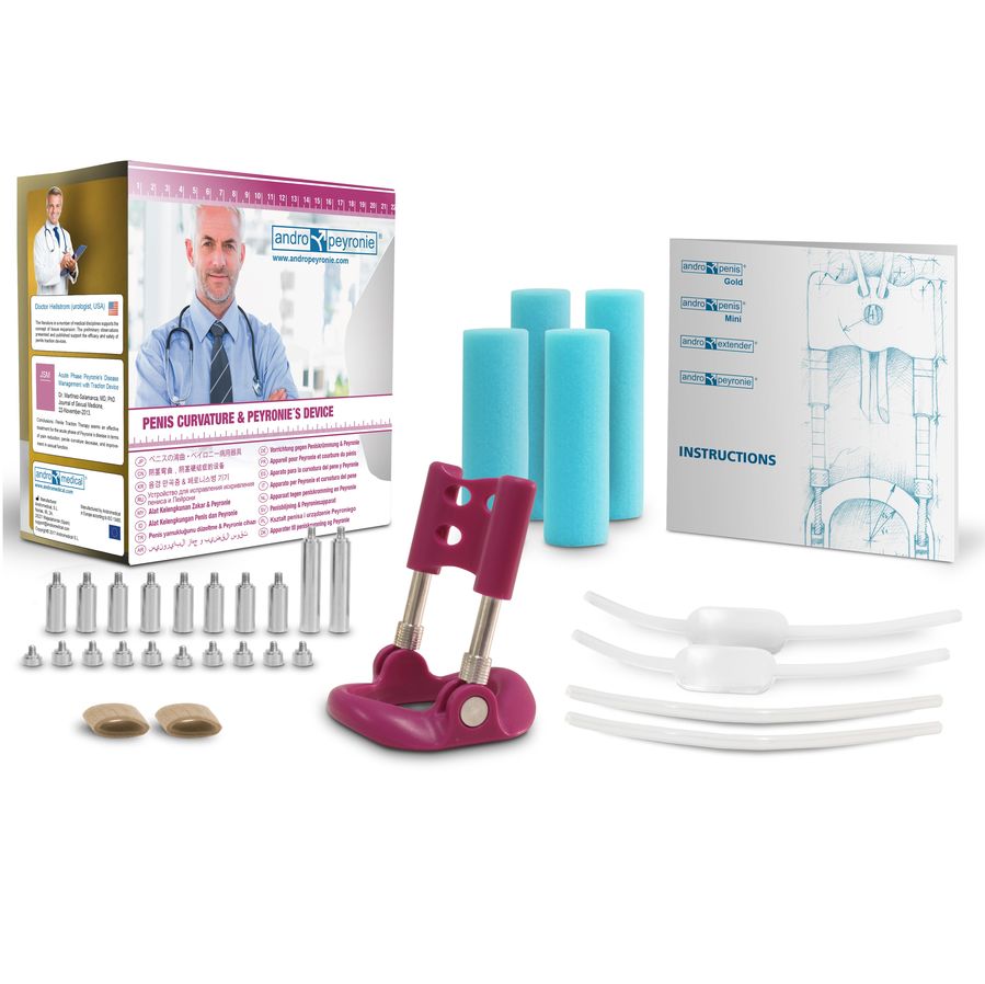 Andropeyronie - Appareil pour Peyronie et Courbure du pénis