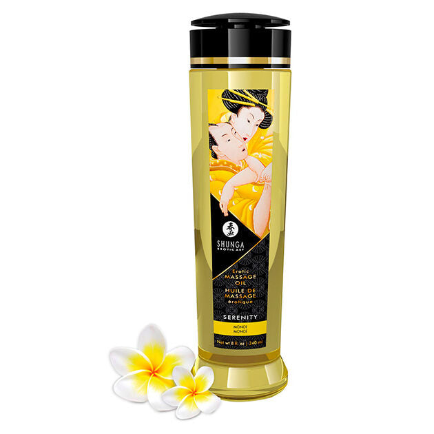 Shunga - Huile de massage érotique Monoï - 240 ml