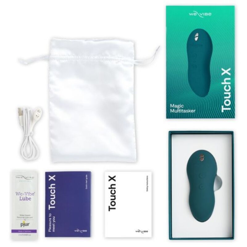 We-Vibe Touch X Vibromasseur Couple Télécommandé Vert