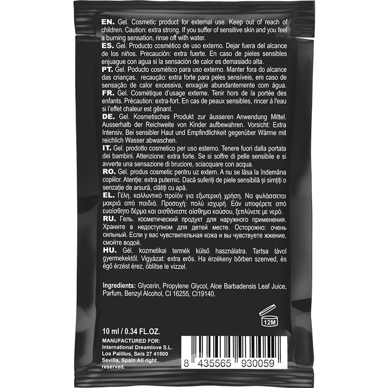 Gel Retardant Chronos 10ml - Coquette Chic Desire