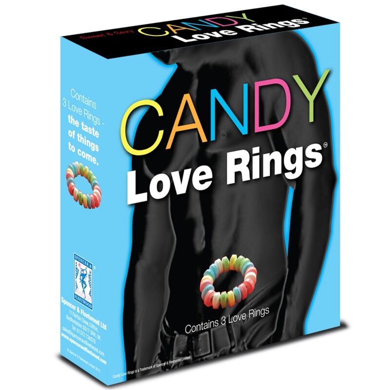 Anneaux Pénis Comestibles Love Rings Tutti Frutti x3 - Spencer