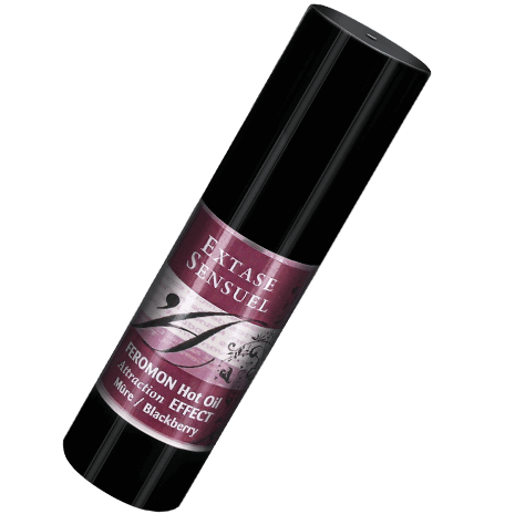 Huile de Massage Extase Sensual Chauffante Mûre 30ml - Extase