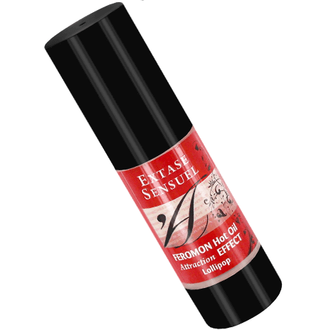 Huile de Massage Extase Sensual Chauffante Sucette 30ml - Extase