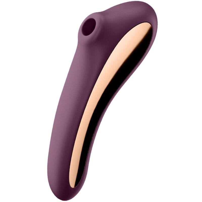 Vibromasseur Dual Kiss Violet 2 en 1 Ondes de Pression - Satisfyer