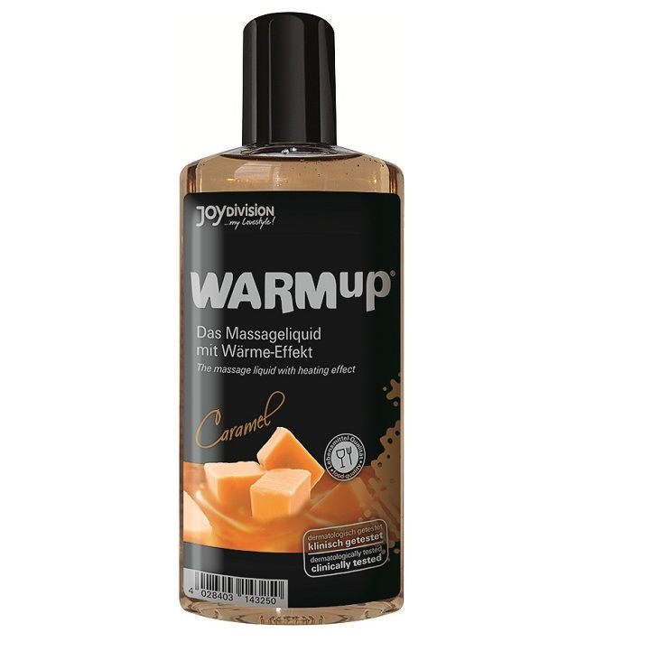 Huile Massage Chauffante WARMup Caramel 150ml - JoyDivision