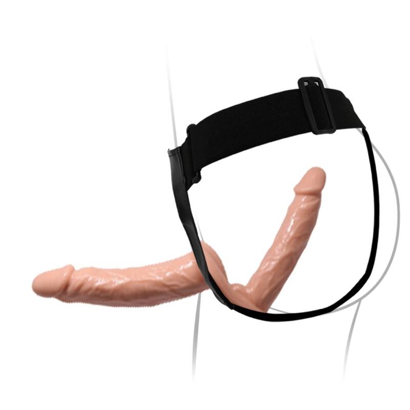 Baile - Gode Ceinture Double Gode 18 cm et 15 cm
