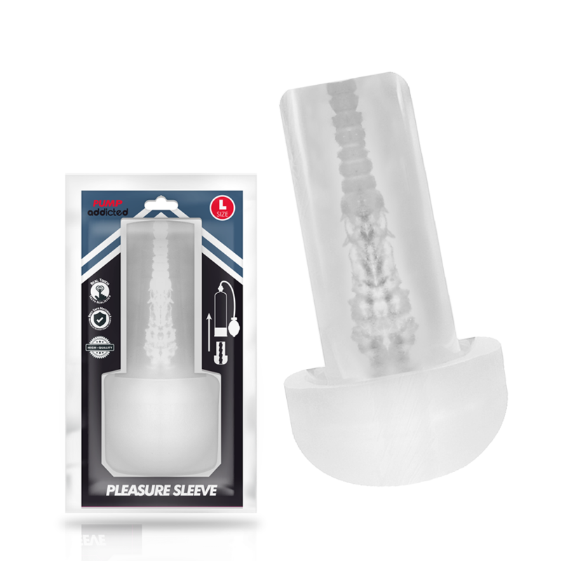 Manchon masturbateur transparent Pump Addicted - Pump Addicted - PUMP ADDICTED